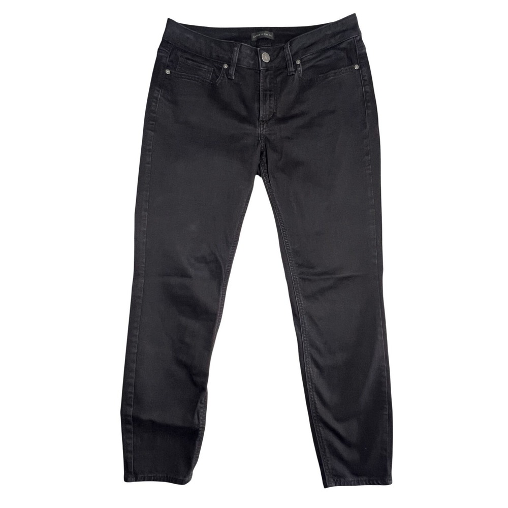 Silver Jeans Co. Suki Skinny Jeans Women's W31 L29 Black Wash‎ Stretch Denim
